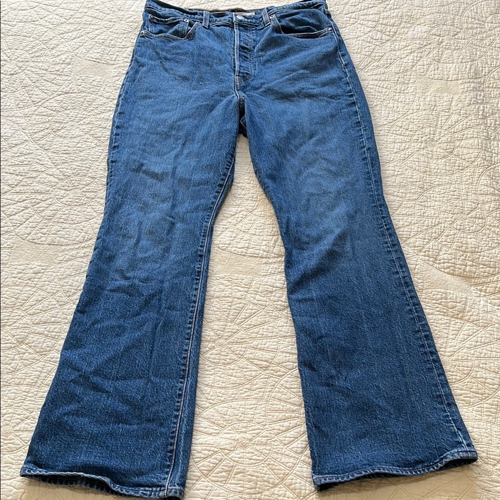 Levi's ribcage boot Flare Leg Jeans